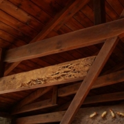 Daños estructurales en madera causados por termitas como indicador de problemas graves en el edificio