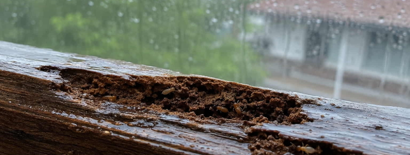 lluvia plaga madera