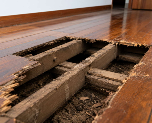 reforzar suelo madera